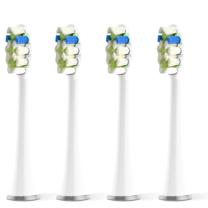 iSonic Pro Series Witte Opzetborstels (4 stuks): Stralend witte tanden met iSonic Pro.