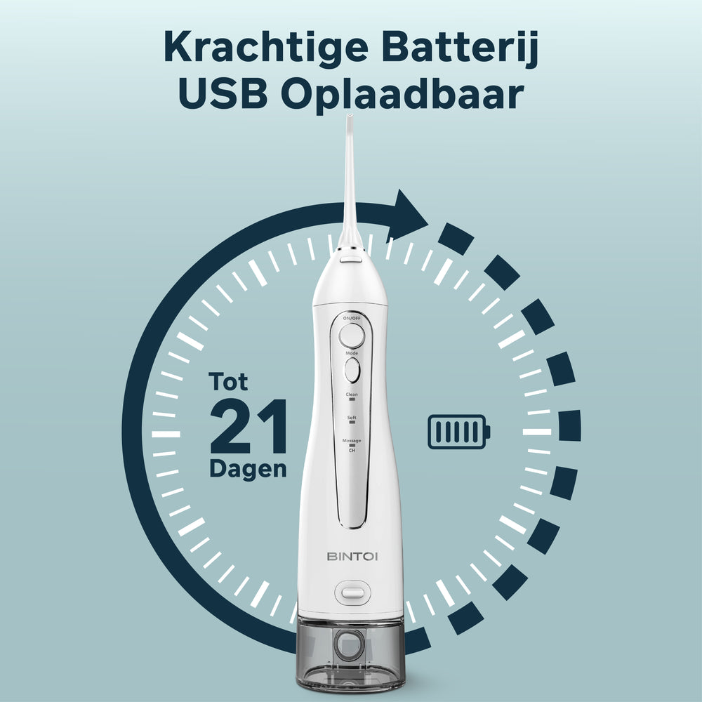 Bintoi® iSonic Pro Series F600 - Waterflosser - Flosapparaten - Monddouche