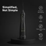 Bintoi® iSonic Black Series F600 - Waterflosser - Flosapparaten - Monddouche