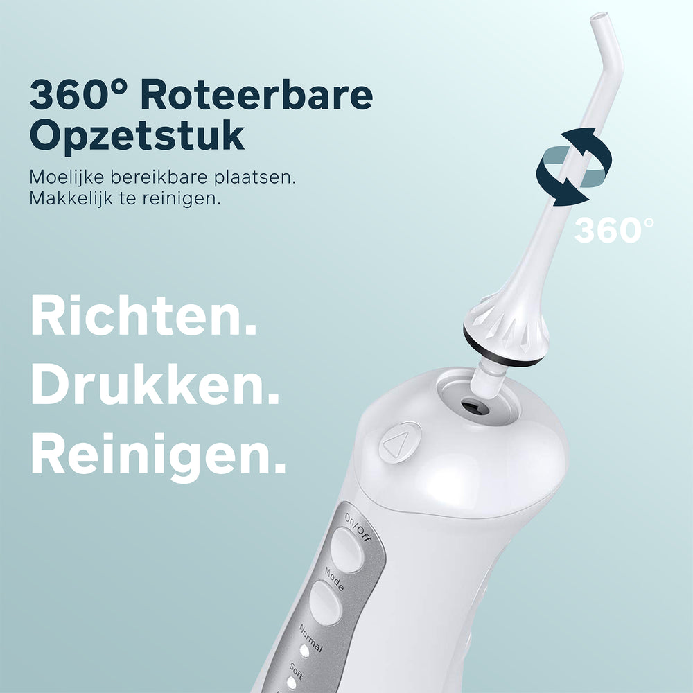 iSonic F600 - Waterflosser Opzetstukjes - Wit