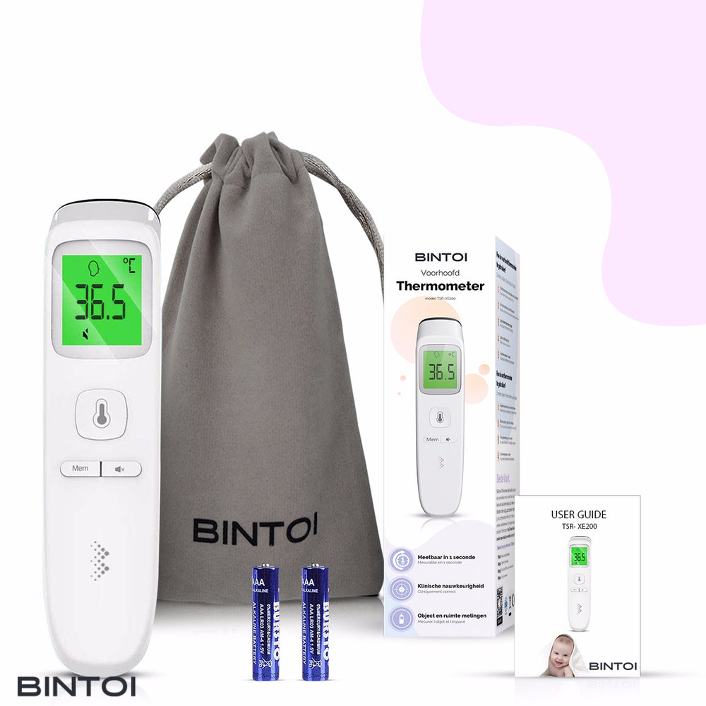 BINTOI XE200 - Contactloze Voorhoofdthermometer